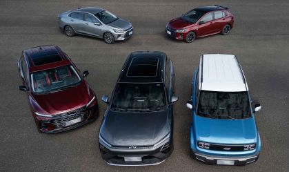 Chevrolet apresenta 5 carros de uma vez para retomar vendas; veja