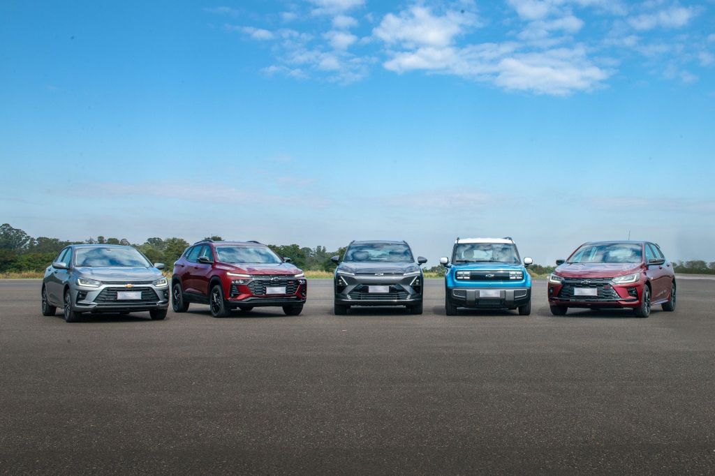 Chevrolet apresenta cinco novidades de uma vez só para o mercado brasileiro