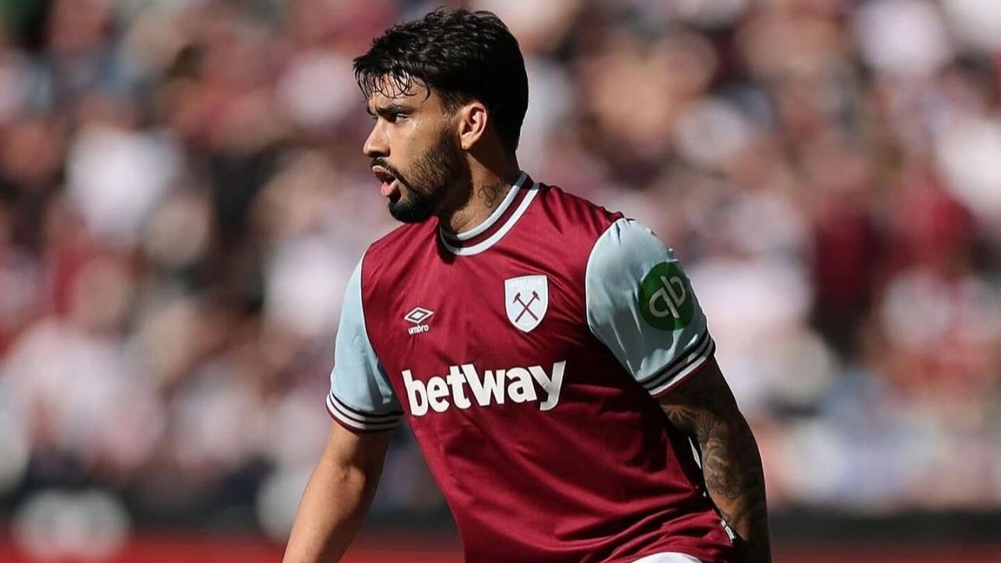 Paquetá em partida pelo West Ham