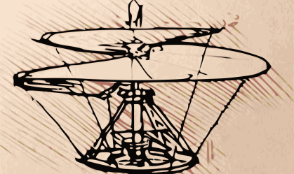 Design de Da Vinci inspira drones menos barulhentos; saiba mais