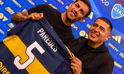 Com Bombonera lotada, Leandro Paredes é apresentado pelo Boca Juniors