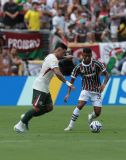 Lance da semifinal entre Fluminense x Chelsea, pelo Mundial de Clubes