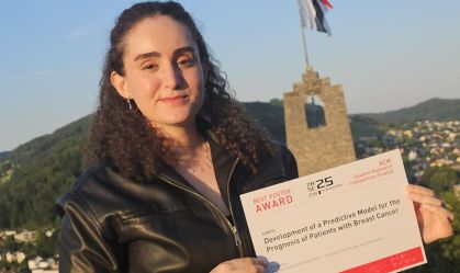 Projeto de estudante brasileira sobre câncer de mama vence prêmio na Suíça