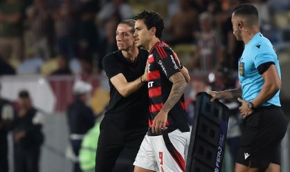 Filipe Luís colocou Pedro na reta final da partida
