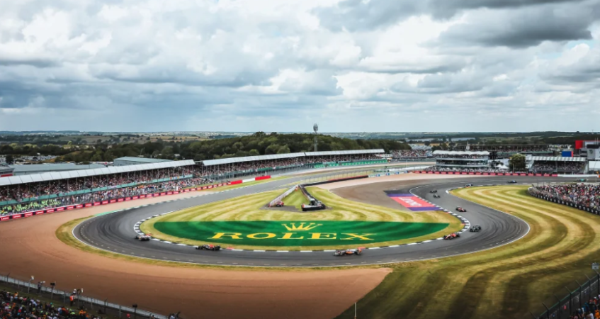 Pista de Silverstone, na Inglaterra • Fórmula 1