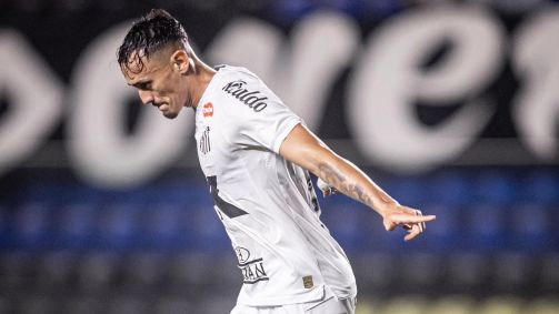 Pituca comemora gol do Santos