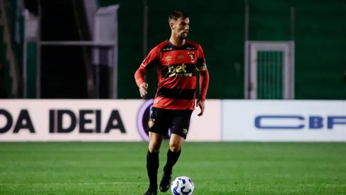Rafael Thyere, do Sport, em ação