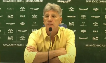 Renato Gaúcho, do Flu, bate boca com jornalista: “Pisou na bola”