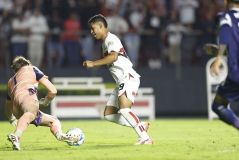 Ryan Francisco contra o Talleres, pela Libertadores