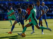 Samuel Lino em jogo de La Liga