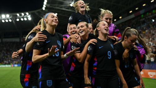 Inglaterra está na final da Euro 2025