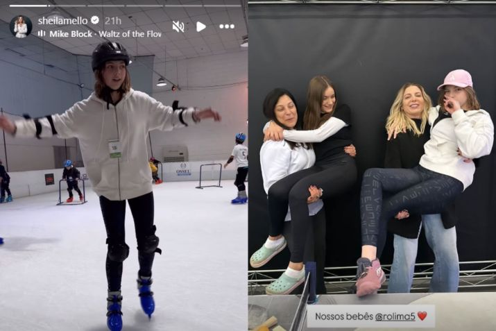 Sheila Mello mostrou a filha Brenda em seu perfil no Instagram • Instagram/Sheila Mello