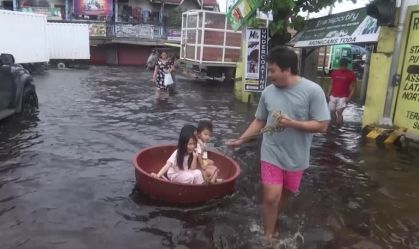 Tufão nas Filipinas provoca inundações e deslizamentos de terra