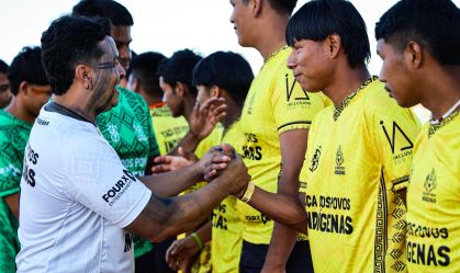 CBF apoia lançamento da Taça dos Povos Indígenas em cerimônia simbólica