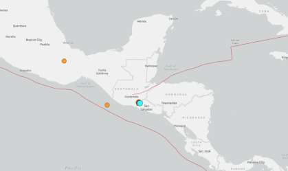 Sequência de terremotos atinge a Guatemala e deixa 8 feridos