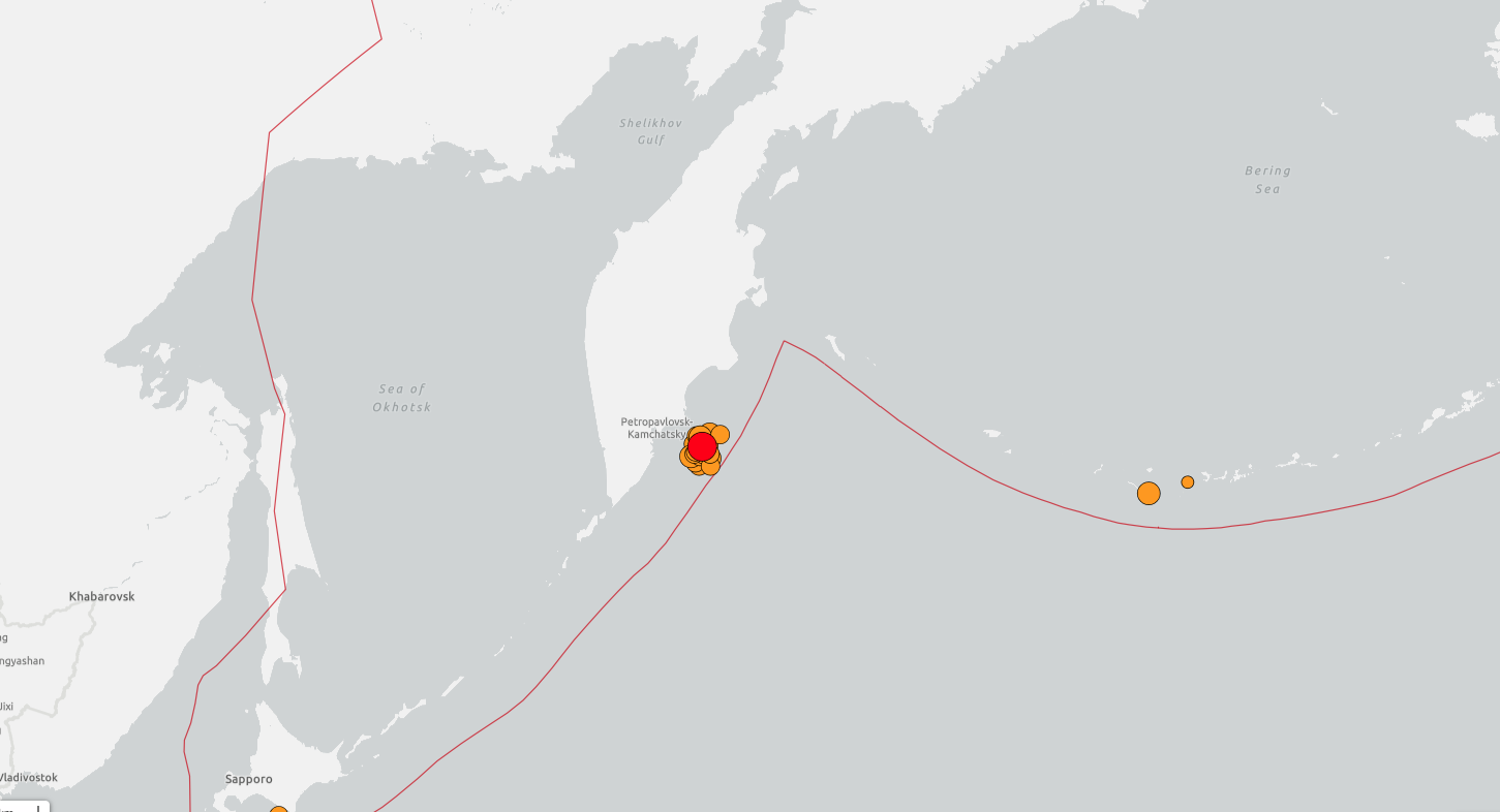 Terremoto Kamchatka