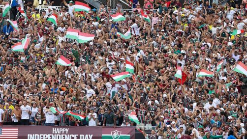 Torcida do Fluminens contra o Al Hilal