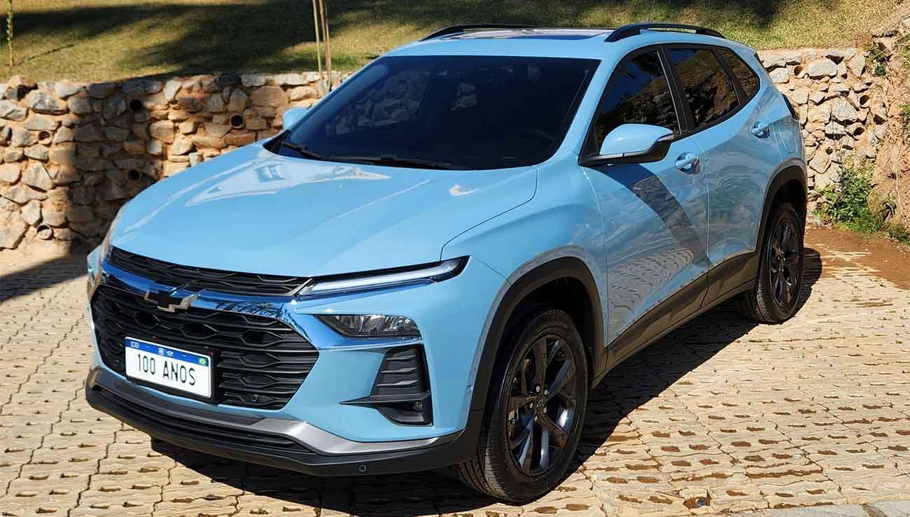 Tracker 100 Anos: SUV tem cor exclusiva Azul Noronha