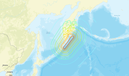 Rússia diz que não houve mortes após terremoto de magnitude 8,8 no país