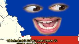 Vídeo postado pelo governo sobre Brics “anexa” partes da Ucrânia a território russo