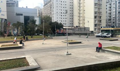 Polícia encontra granada descarregada na Praça Roosevelt, no centro de SP