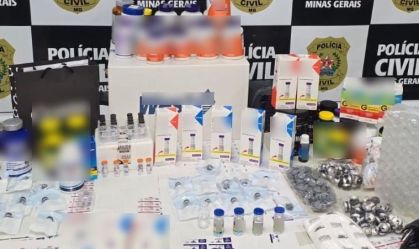 Polícia fecha laboratório clandestino de remédios para emagrecer em BH