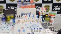 Polícia fecha laboratório clandestino de remédios para emagrecer em BH