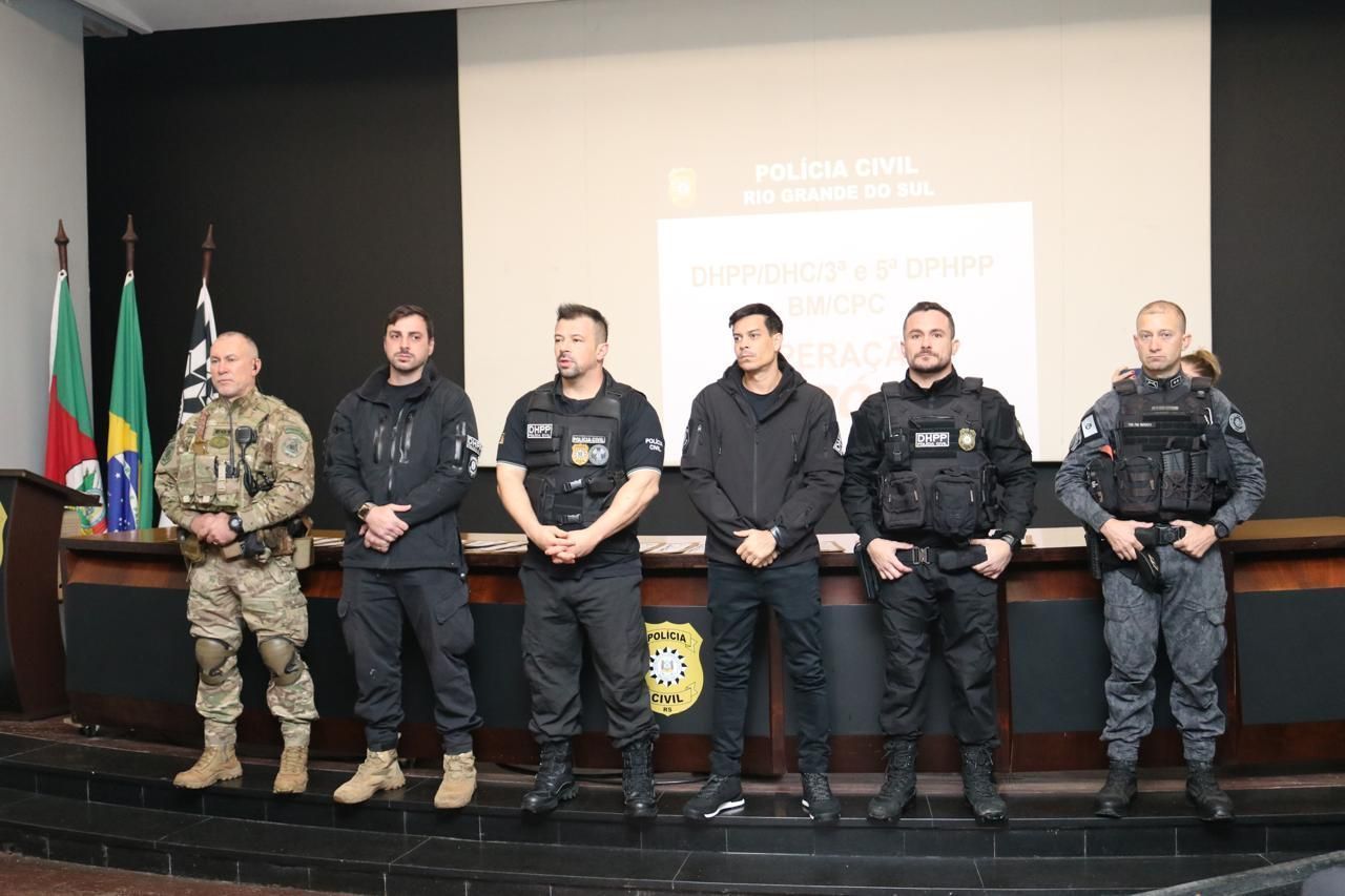 Imagem de destaque do post: Operação da Polícia Civil contra homicídios prende ao menos 17 pessoas