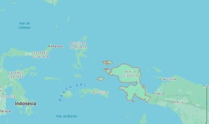Terremoto de magnitude 5,9 atinge Papua Ocidental, na Indonésia