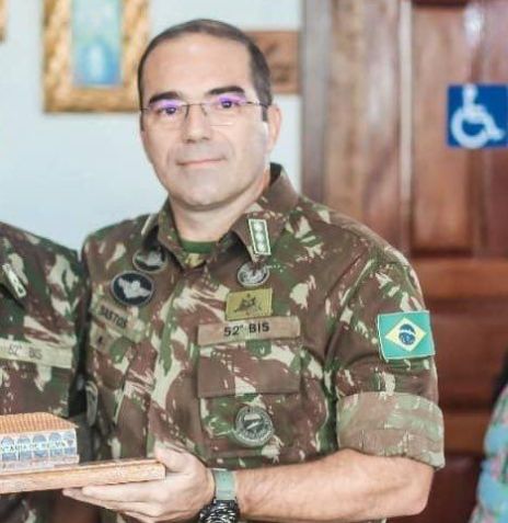 O coronel do Exército Fabrício Moreira de Bastos • Reprodução/X (antigo twitter)