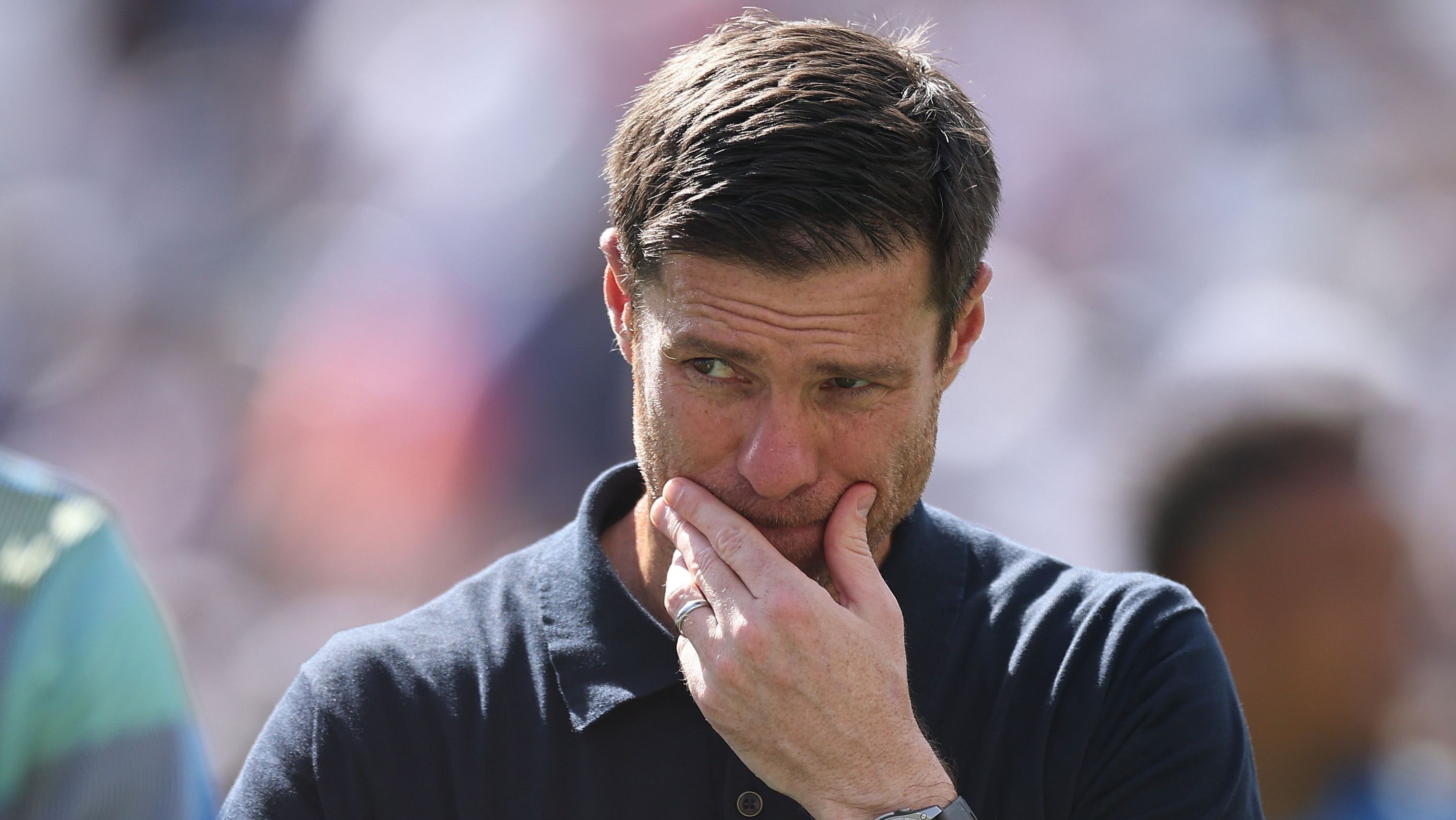Xabi Alonso durante a semifinal do Mundial de Clubes