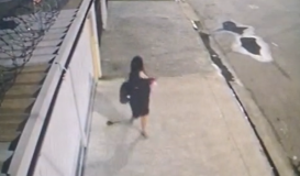 Vídeo mostra últimos momentos antes de menina desaparecer em Santos