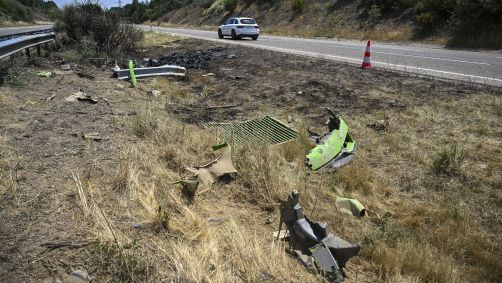 Images from the scene of the accident that killed Diogo Jota, a 28 -year -old Liverpool player, and his brother, André Silva, a 25 -year -old Penafiel player in the Zamora region, in Spain
