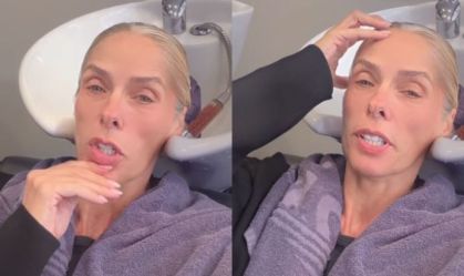 Adriane Galisteu fala sobre impacto de menopausa: "Cabelo caindo horrores"