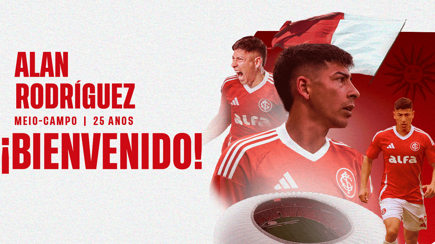 Internacional contratou uruguaio Alan Rodríguez