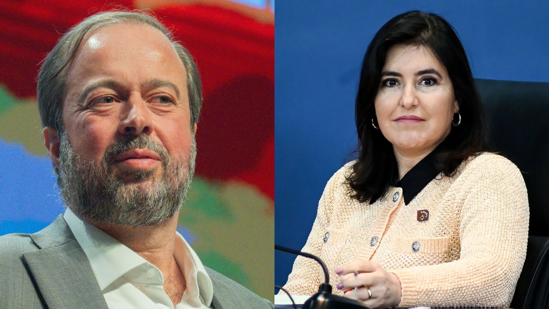alexandre silveira e simone tebet