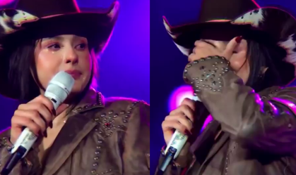 Após ataques na internet, Ana Castela chora e ganha homenagem em show