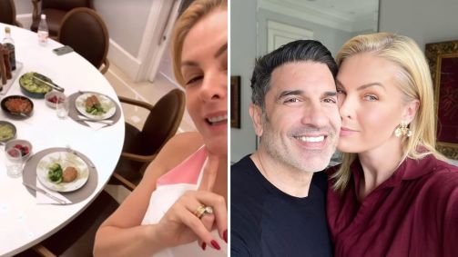 Ana Hickmann faz jantar especial para Edu Guedes