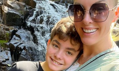 Ana Hickmann se declara para o filho de 11 anos: "Meu tesouro"