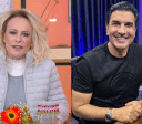 Ana Maria Braga faz homenagem ao vivo a Edu Guedes após cirurgia de câncer