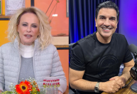 Ana Maria Braga faz homenagem ao vivo a Edu Guedes após cirurgia de câncer