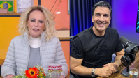 Ana Maria Braga faz homenagem ao vivo a Edu Guedes após cirurgia de câncer