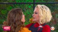 Ana Maria Braga se emociona ao receber Tati Machado de volta no Mais Você