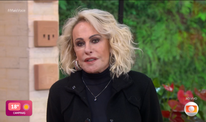 Ana Maria Braga se emociona ao vivo durante homenagem a Preta Gil