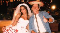 Anitta se veste de noiva em Festa Julina com famosos; veja fotos