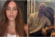 Anitta posa com "novo rosto" ao lado do namorado; veja