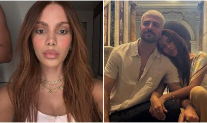 Anitta posa com "novo rosto" ao lado do namorado; veja