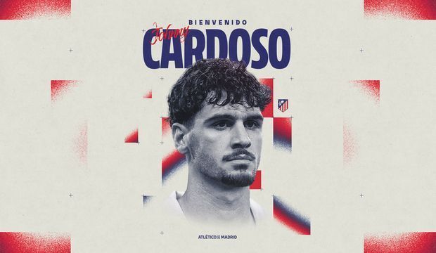 Anúncio do Johnny Cardoso pelo Atlético de Madrid