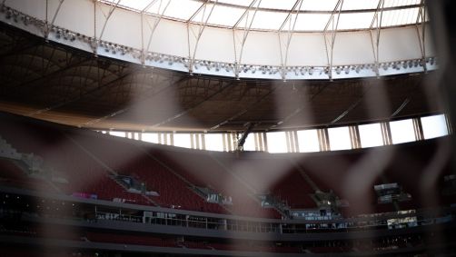 Arena BRB Mané Garrincha antes de Vasco x Botafogo pelo Brasileirão