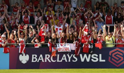 Inglaterra testará volta do consumo de álcool nos estádios em jogos da WSL